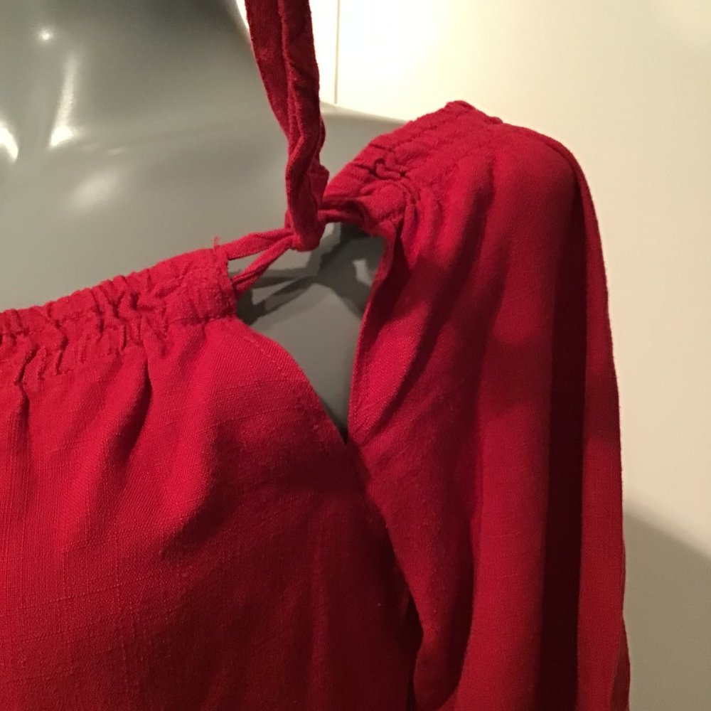 Harper & Me Off Shoulder Mini Tunic Dress  Size M - Picture 7 of 14